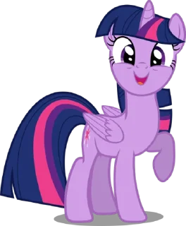 Телеграм стикер 🙂 Twilight | @MyLittlePony_bots