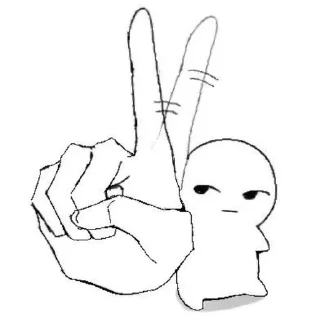 Telegram sticker ☝️ набор Крутого Шейдсбро :: @imnotfreakybob
