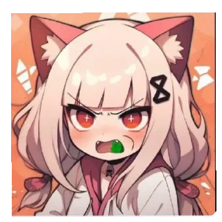 Телеграм стикер 👍 Whateverдададададада́дада