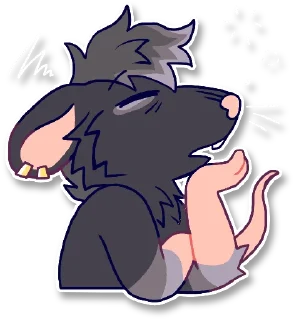 Video sticker 😮‍💨 maso is rat