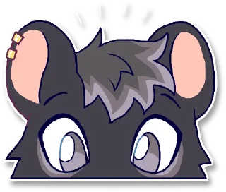 Telegram sticker 👀 maso is rat