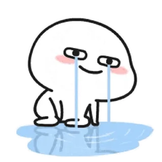 Telegram sticker 😢 Quby Cute by @Xuka_Home
