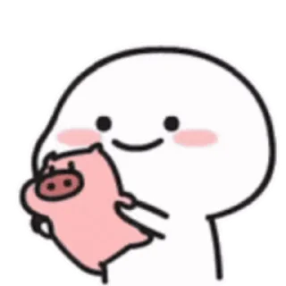 Telegram sticker 😍 Quby Cute by @Xuka_Home