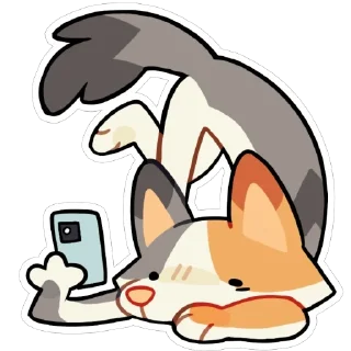 Telegram sticker 🤳 Vox / @crustery