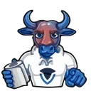 Telegram sticker 😡 Voilà NFT by @XinnQian