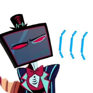 Telegram sticker 😭 Телик на ножках 1.8 @VoxTekkVVV