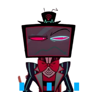 Telegram sticker 🫤 Телик на ножках 1.8 @VoxTekkVVV