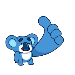 Telegram sticker 👍 Коала | @Premium_Stikers