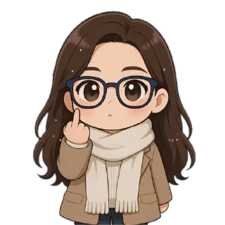 Video sticker 👓 Annie