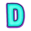 Video sticker 🔡 Blue ABC ➤ @emoj...