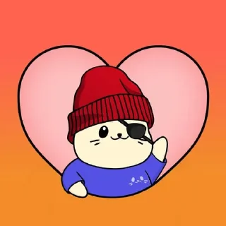 Telegram sticker ❤️ Musashi