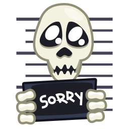 Telegram sticker 🥺 Skull
