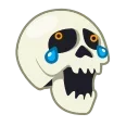 Sticker 😂 Skull