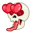 Telegram sticker 😍 Skull