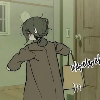 Телеграм стикер 🐚 хэсу и тэха @MANHWASTK
