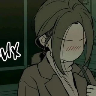 Телеграм стикер 🐚 хэсу и тэха @MANHWASTK