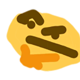 Telegram sticker 🤔 clusterfuck