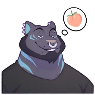 Telegram sticker 😉 Kyle The Tiger
