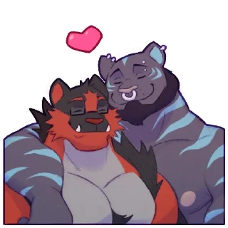 Telegram sticker 🥰 Kyle The Tiger
