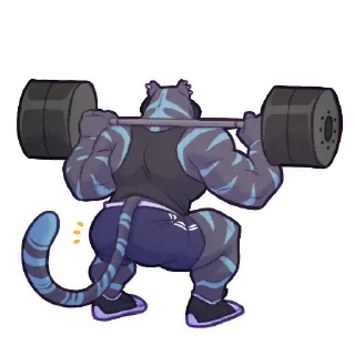 Video sticker 💪 Kyle The Tiger