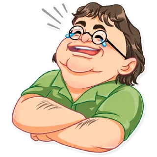 Video sticker 😂 Gabe Newell