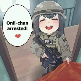 Telegram sticker 🧑‍✈ Animeme #2 by @animemerepo