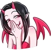 Sticker 🤭 Дьяволица - @TgEmojis