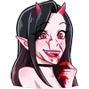 Sticker 👹 Дьяволица - @TgEmojis