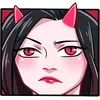 Sticker 😟 Дьяволица - @TgEmojis