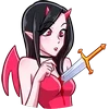 Sticker 💘 Дьяволица - @TgEmojis