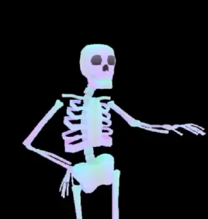 Video sticker 💃 Скилетики @zatmenienochi
