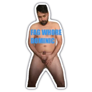 Video sticker 👍 fag Dominic