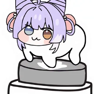 Video sticker 👻 시부키 도로롱콘 @DCConSticker