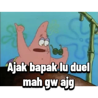 Sticker 🫐 petrik ngentot