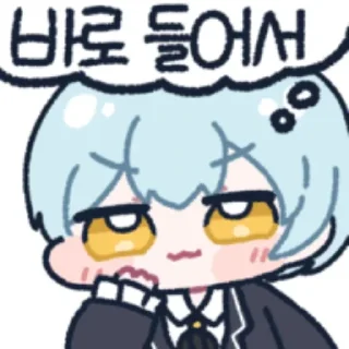 Sticker 😀 움직이는 앤젤라콘