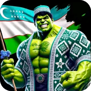 Telegram sticker 🖼 Супер Узбеки @dahi_404