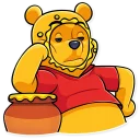 Telegram sticker 😒 Winnie the Pooh