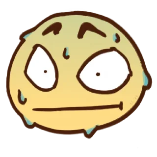 Telegram sticker 😳 Neffa emoji (by @taneffe)