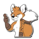 Телеграм стикер 👍 Azerai