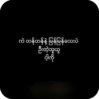 Video sticker 🥲 ဗရမ်းဗဒါ