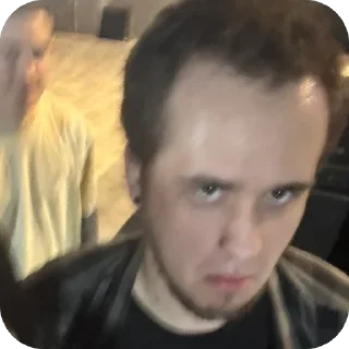 Telegram sticker ☹️ миша рандомыш