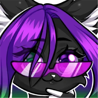 Telegram sticker 😉 Christie The Tuxedo Cat
