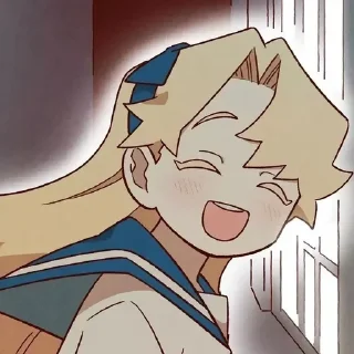 Telegram sticker 😆 I love Amy! (Биби и Эми) :: @fStikBot