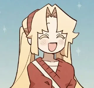 Telegram sticker 😆 I love Amy! (Биби и Эми) :: @fStikBot