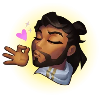 Telegram stiker 😘 Wild rift emotes made by @Monster_Yi | @WR_MadeInIran