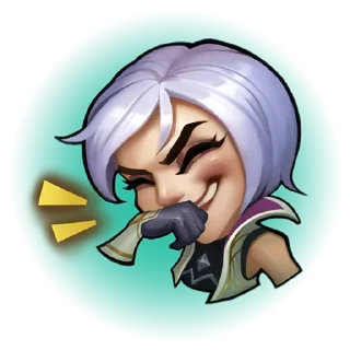 Sticker 😂 Wild rift emotes made by @Monster_Yi | @WR_MadeInIran