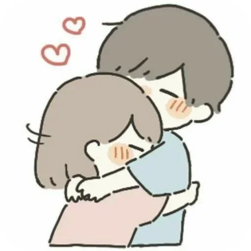 Telegram sticker ❤ Me and evey 💞