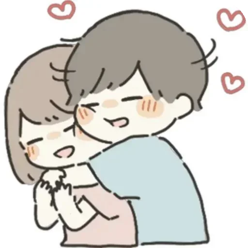 Telegram sticker ❤ Me and evey 💞