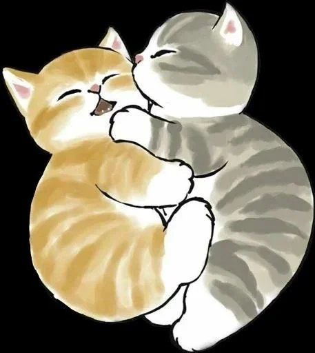 Telegram sticker 🍍 Me and evey 💞