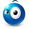 Sticker 🤩 Blue Face Emoji @TgEmojis